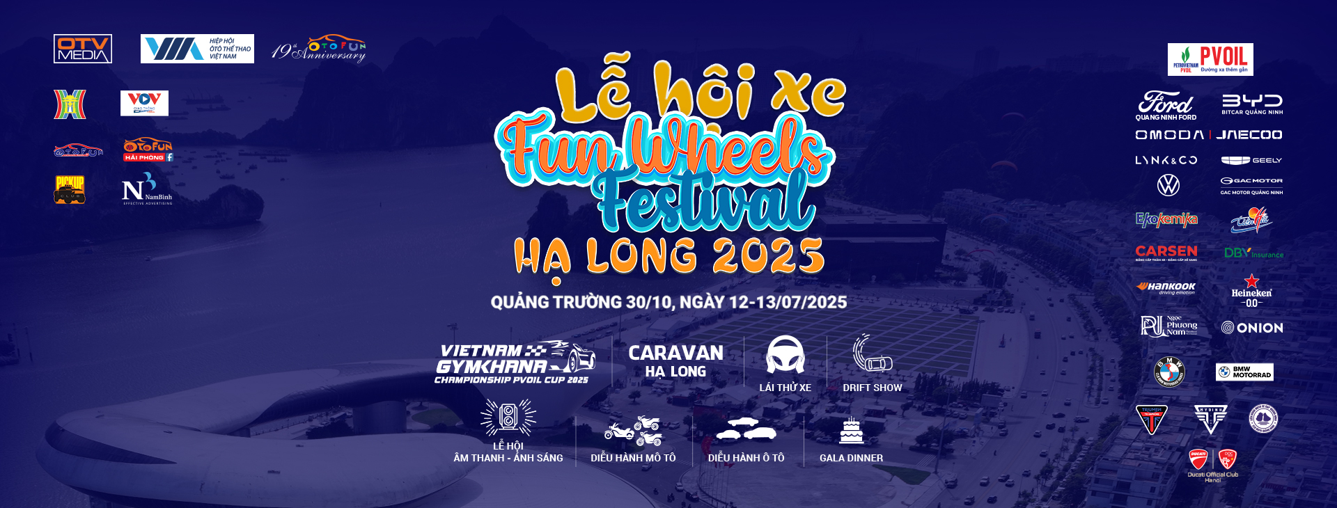 lễ hội xe funwheels festival hạ long 2025