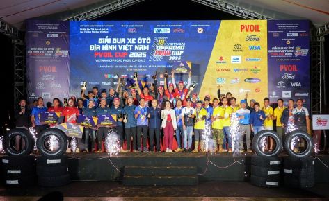 Tổng kết giải đua xe oto địa hình Việt Nam PVOIL CUP 2025