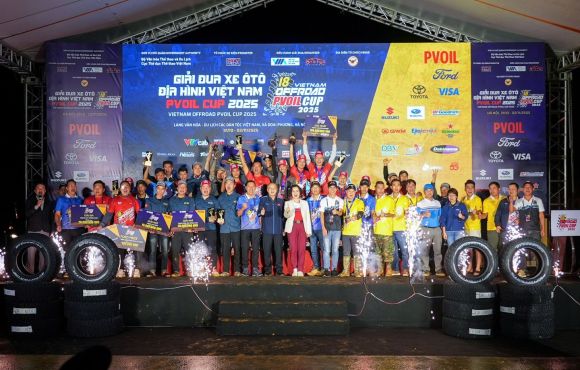 Tổng kết giải đua xe oto địa hình Việt Nam PVOIL CUP 2025